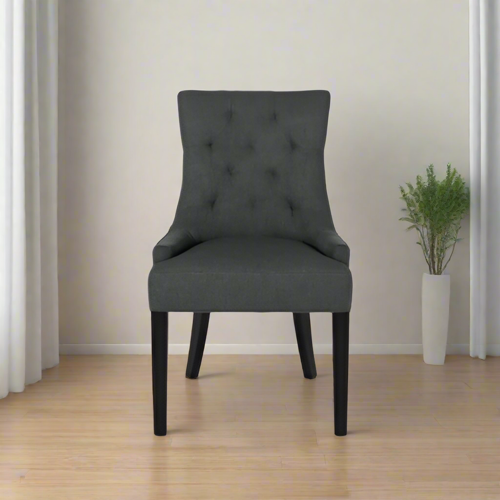 Bella Dining Chair, Set of 2 (Grey)
