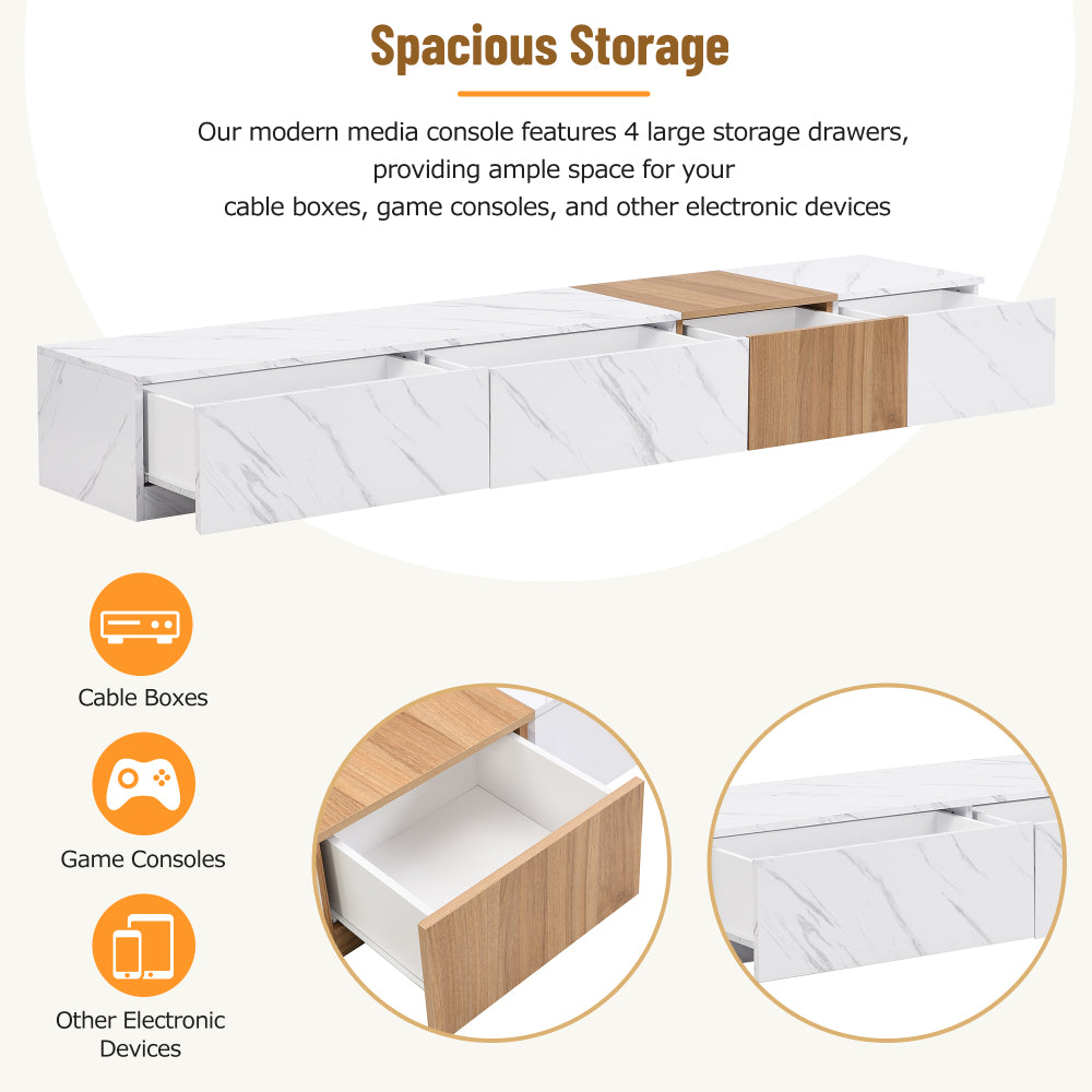 Bryant TV Stand (White)
