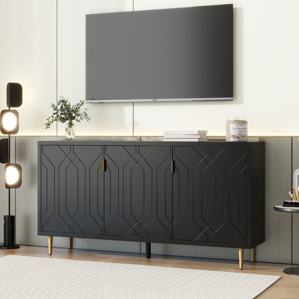 Eric Accent Cabinet (Black)
