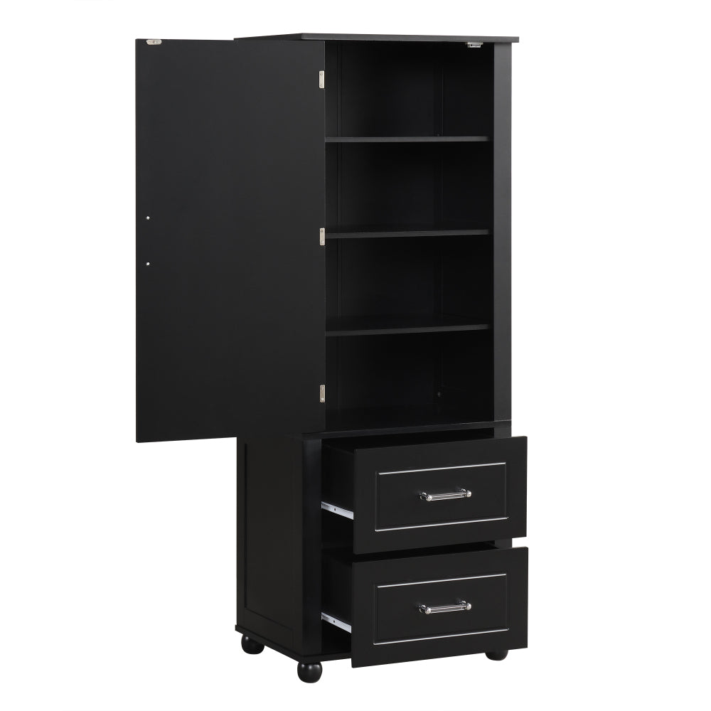Grace Bathroom Cabinet (Black)