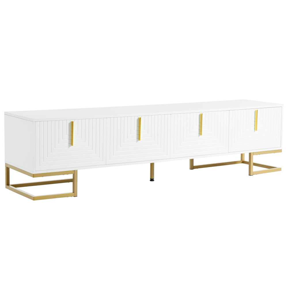 Hugh TV Stand (White)
