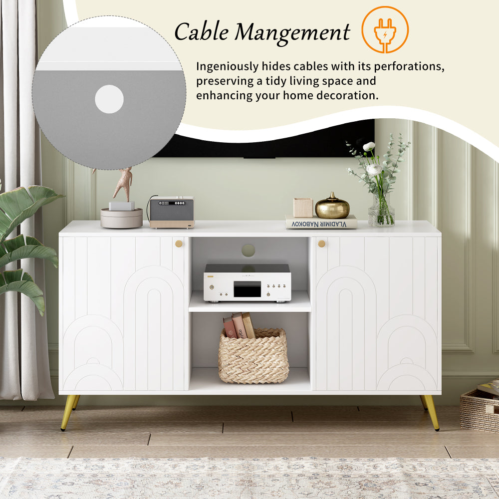 Aitana TV Stand, White