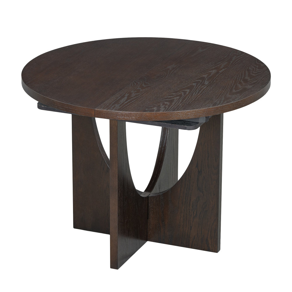 Hanson Dining Set, Set of 5 (Brown)