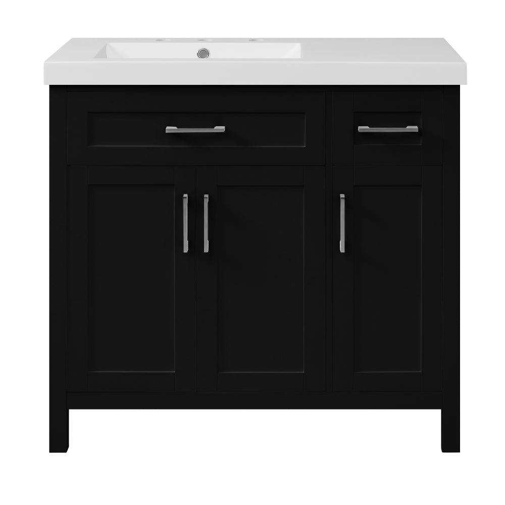 Brandt Bathroom Vanity, Black