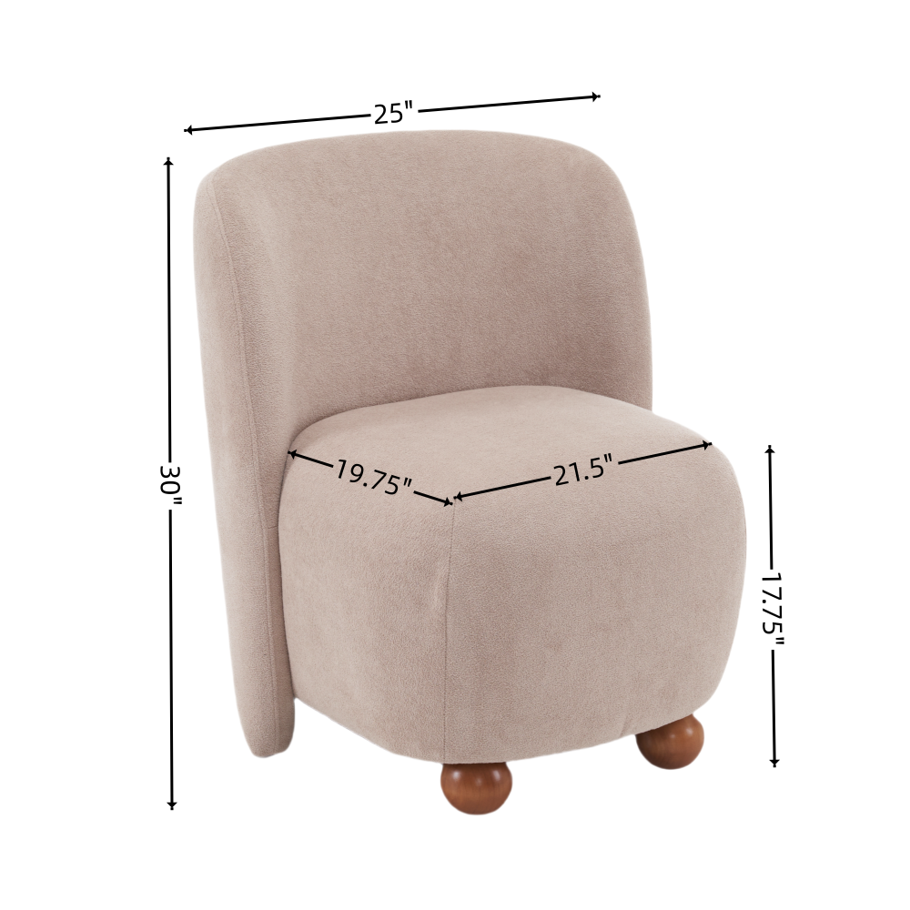 Jacobson Lounge Chair, Khaki