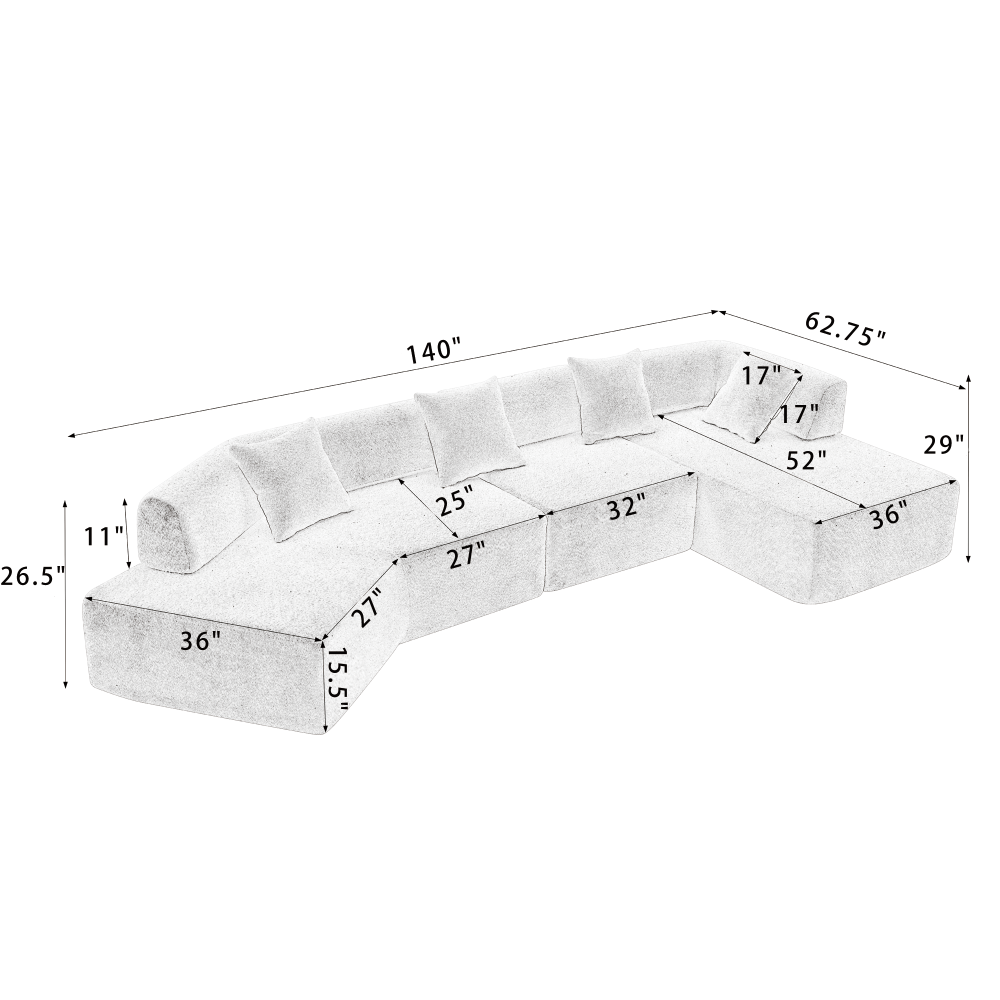 Ellison Sofa, Grey