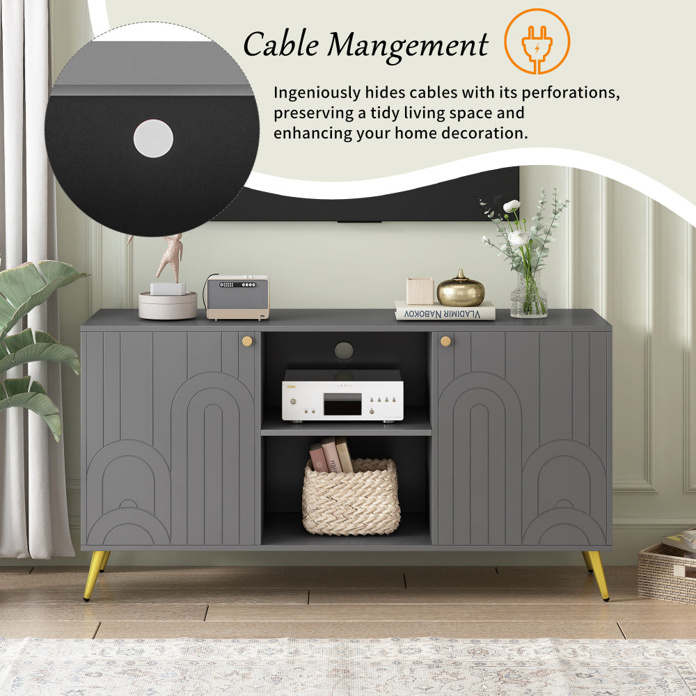 Aitana TV Stand, Grey