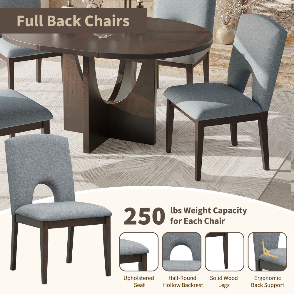 Hanson Dining Set, Set of 5 (Brown)
