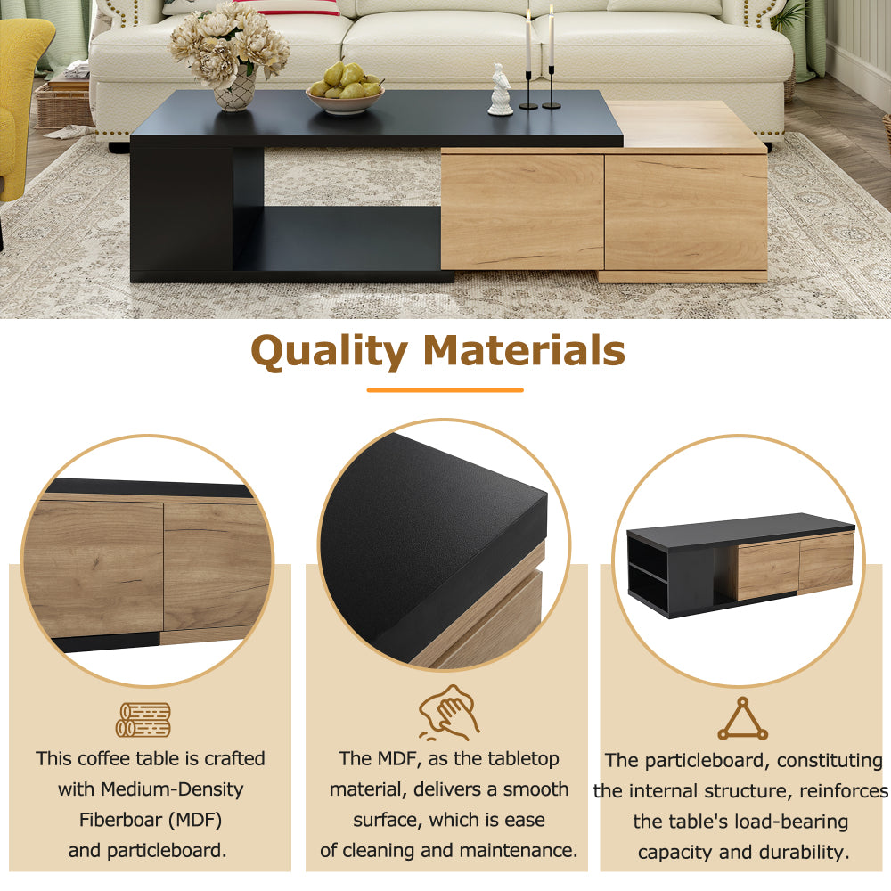 Catalina Coffee Table (Black)