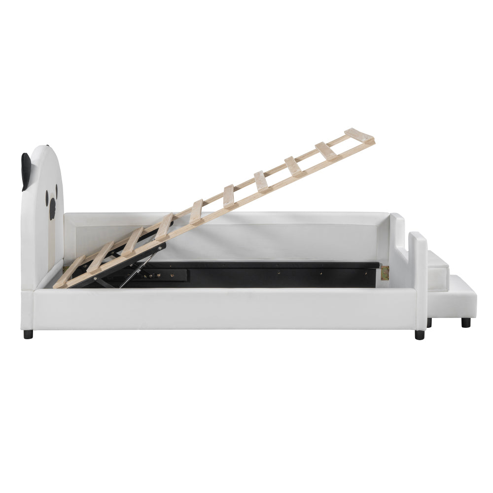 Delgado Kids Bed, Twin (White)