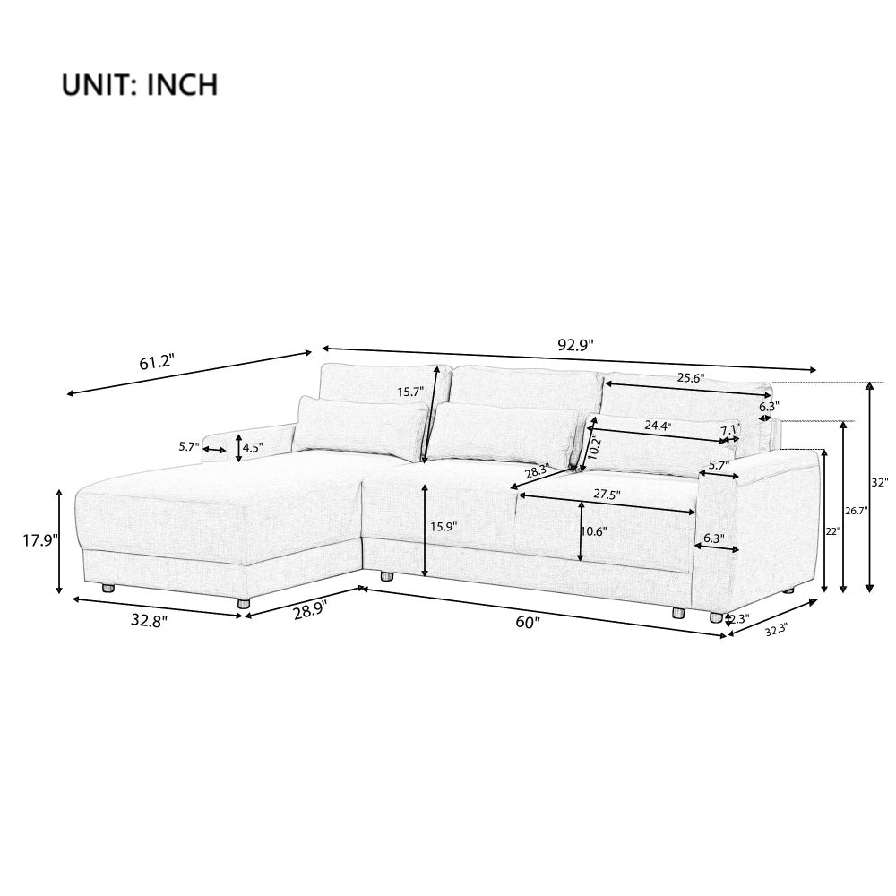 Rocco Sofa (Beige)