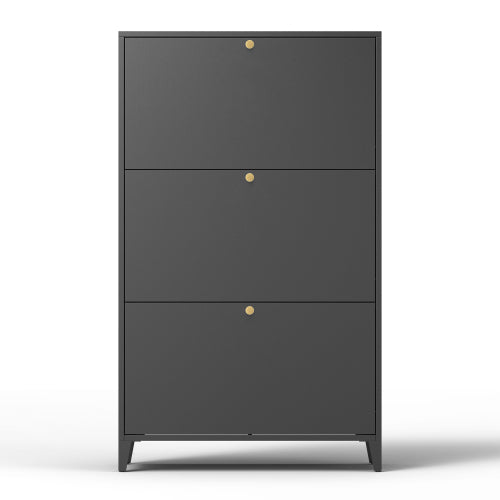 Merritt Shoe Cabinet (Black)