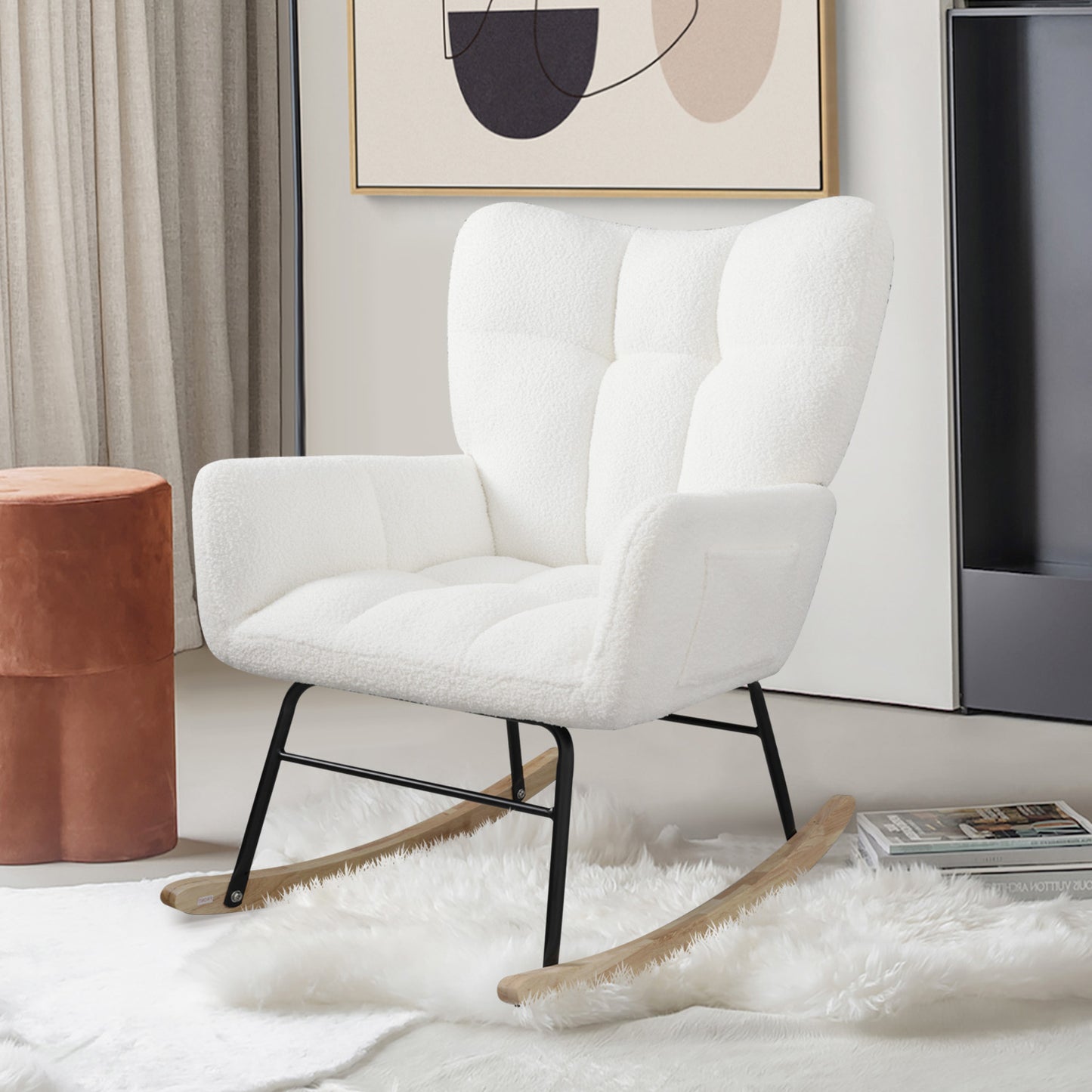 Madden Rocking Chair (White)