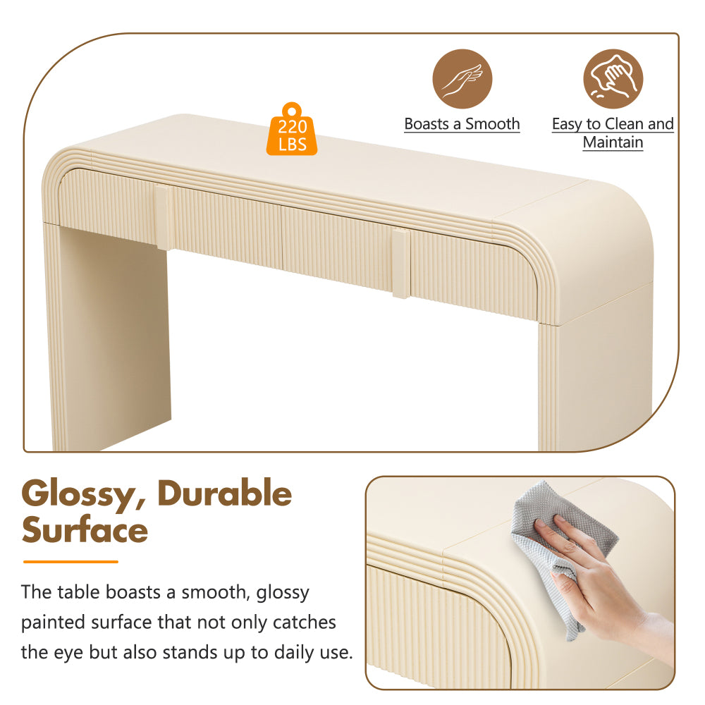 Boyd Accent Table (Apricot Cream)