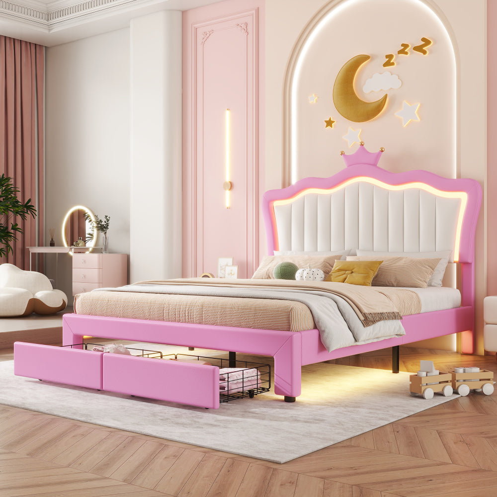 Princess Kids Bed, Full