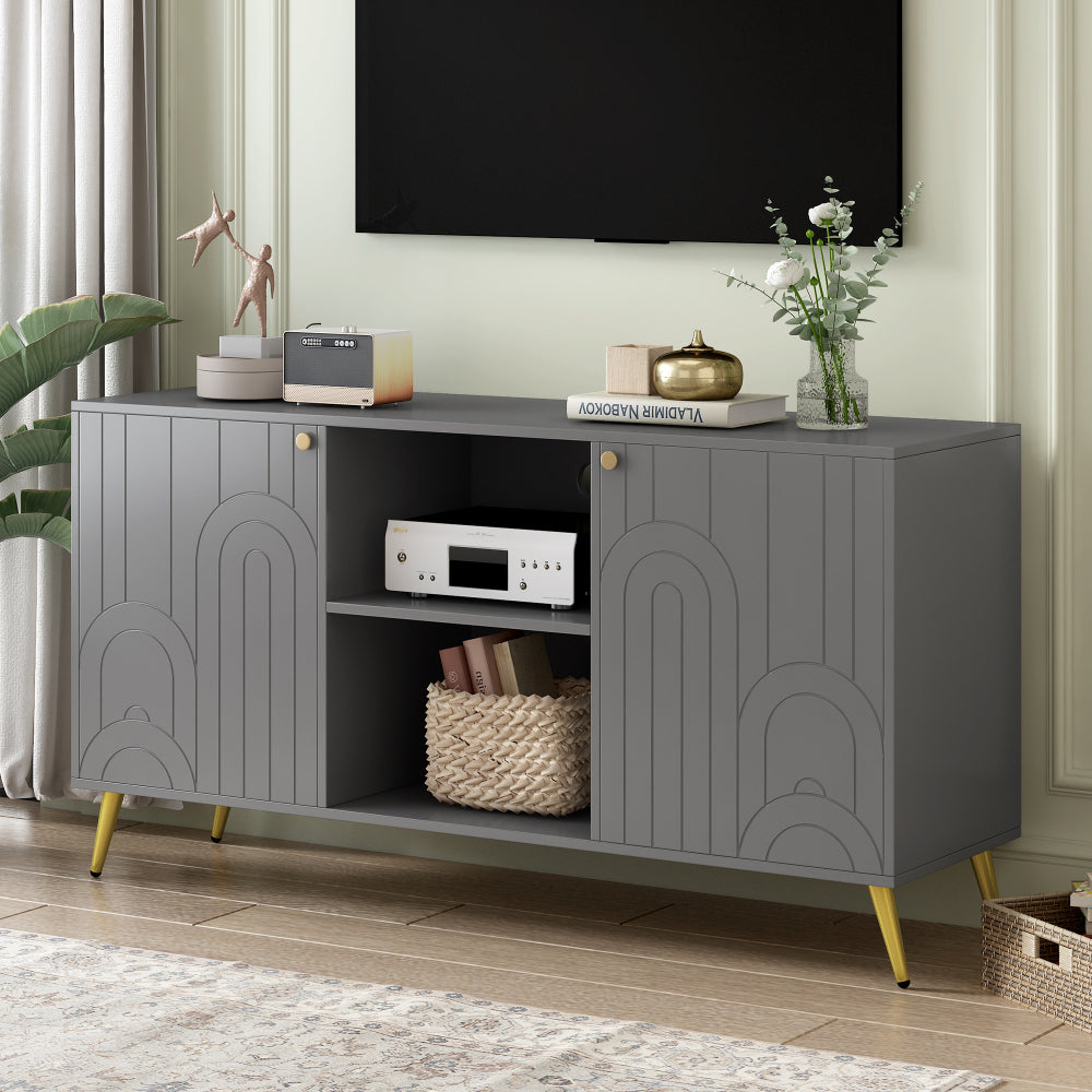 Aitana TV Stand, Grey