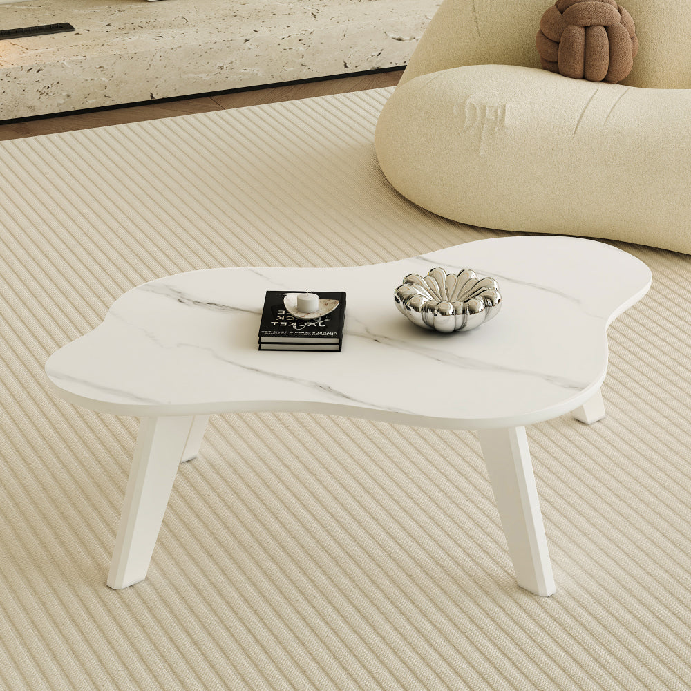 Galindo Coffee Table, White