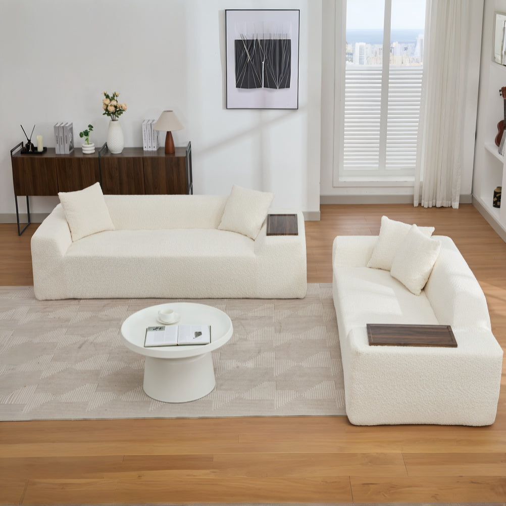 Jazmine Sofa, White