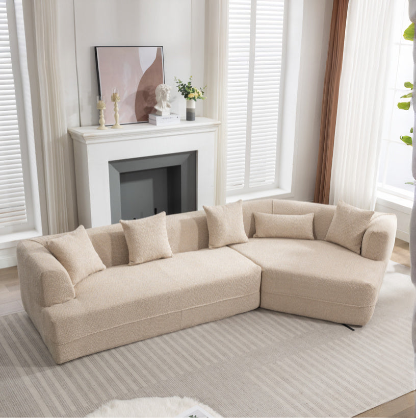 Elian Sofa, Light Brown