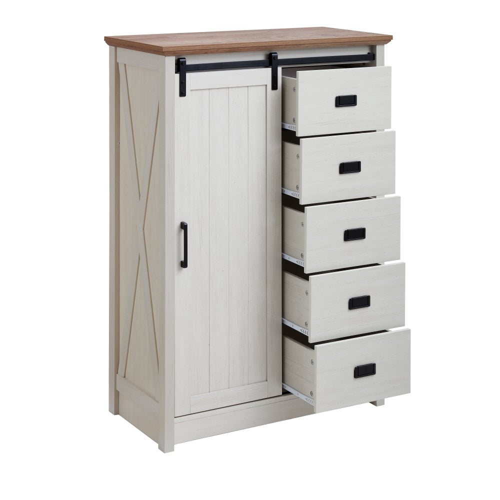 Lilly Accent Cabinet, Light Gray