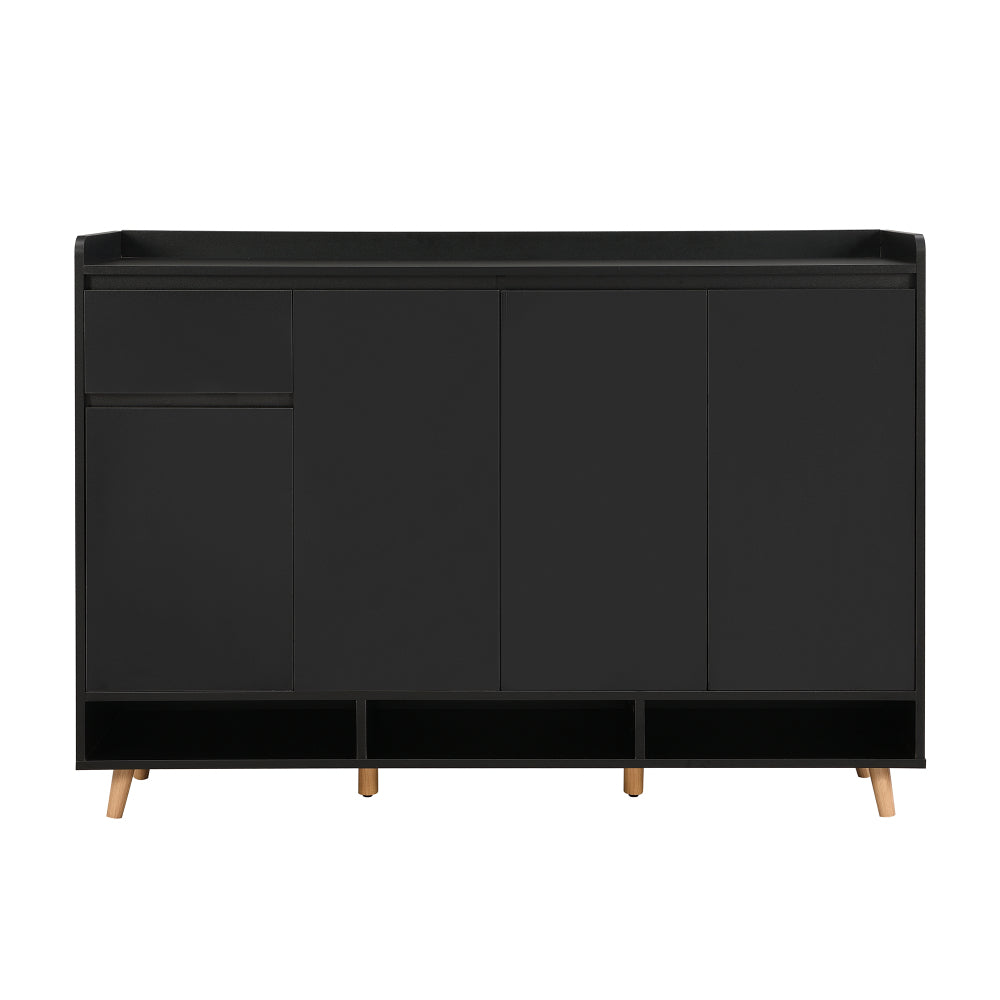 Ibrahim Shoe Cabinet (Black)