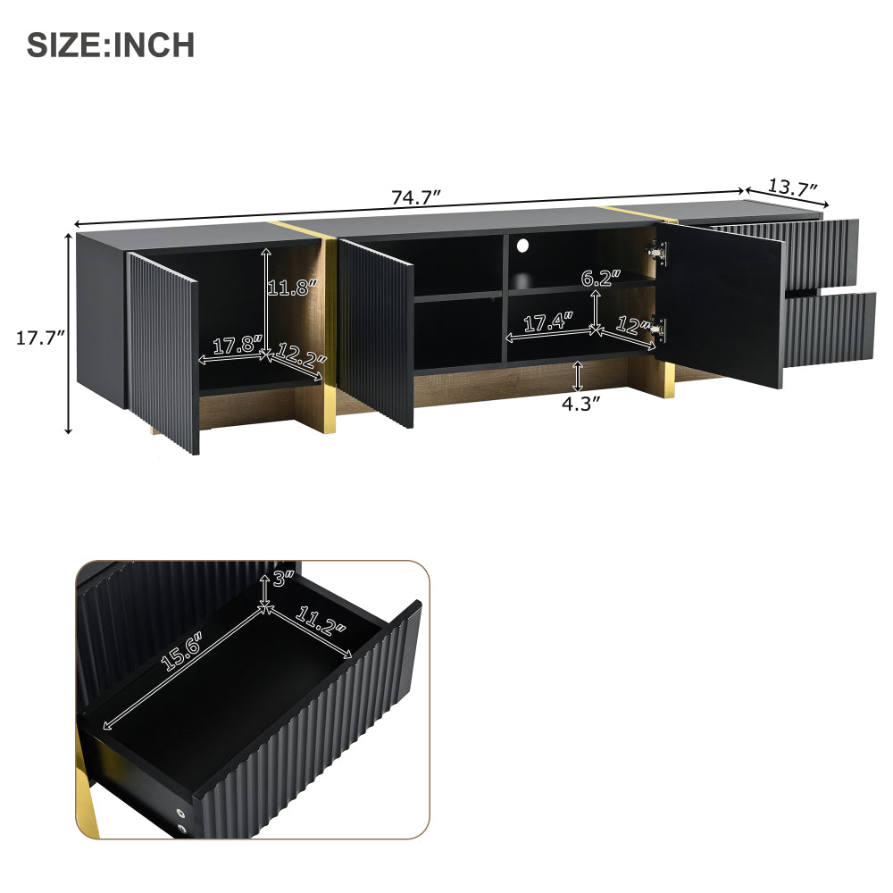 Kyro TV Stand (Black)