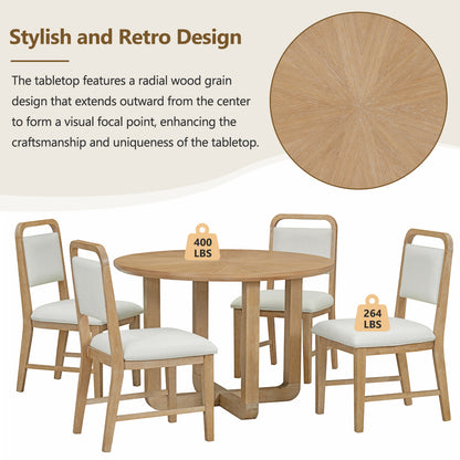 Wiley Dining Set, Set of 6 (Brown)