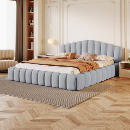 Archer Bed, Queen (Grey)