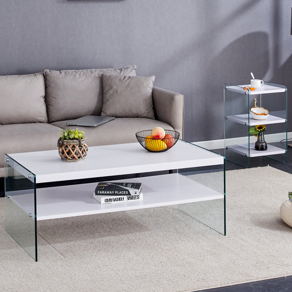 Haisley Coffee Table (White)