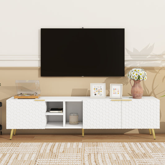 Ayla TV Stand (White)