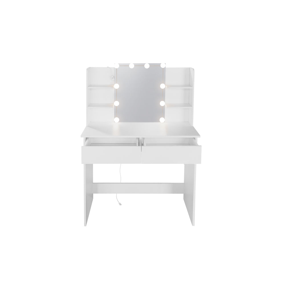 Blake Vanity Desk, White