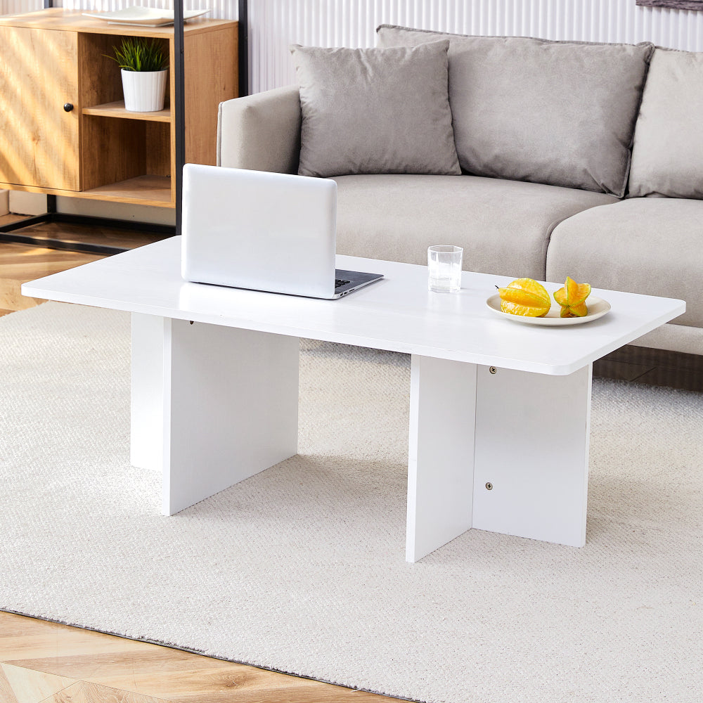 Sienna Coffee Table, White