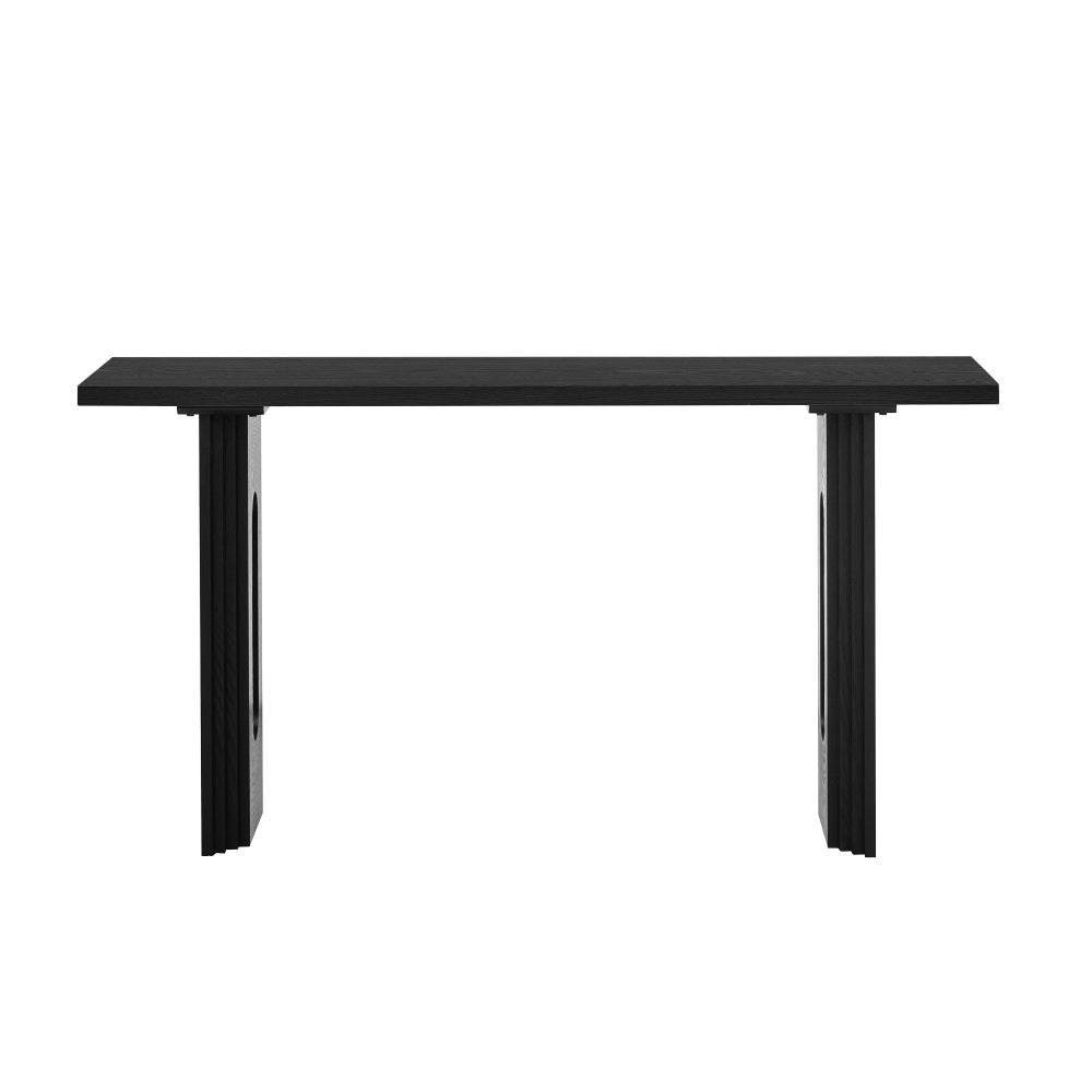 Crystal Accent Table, Black