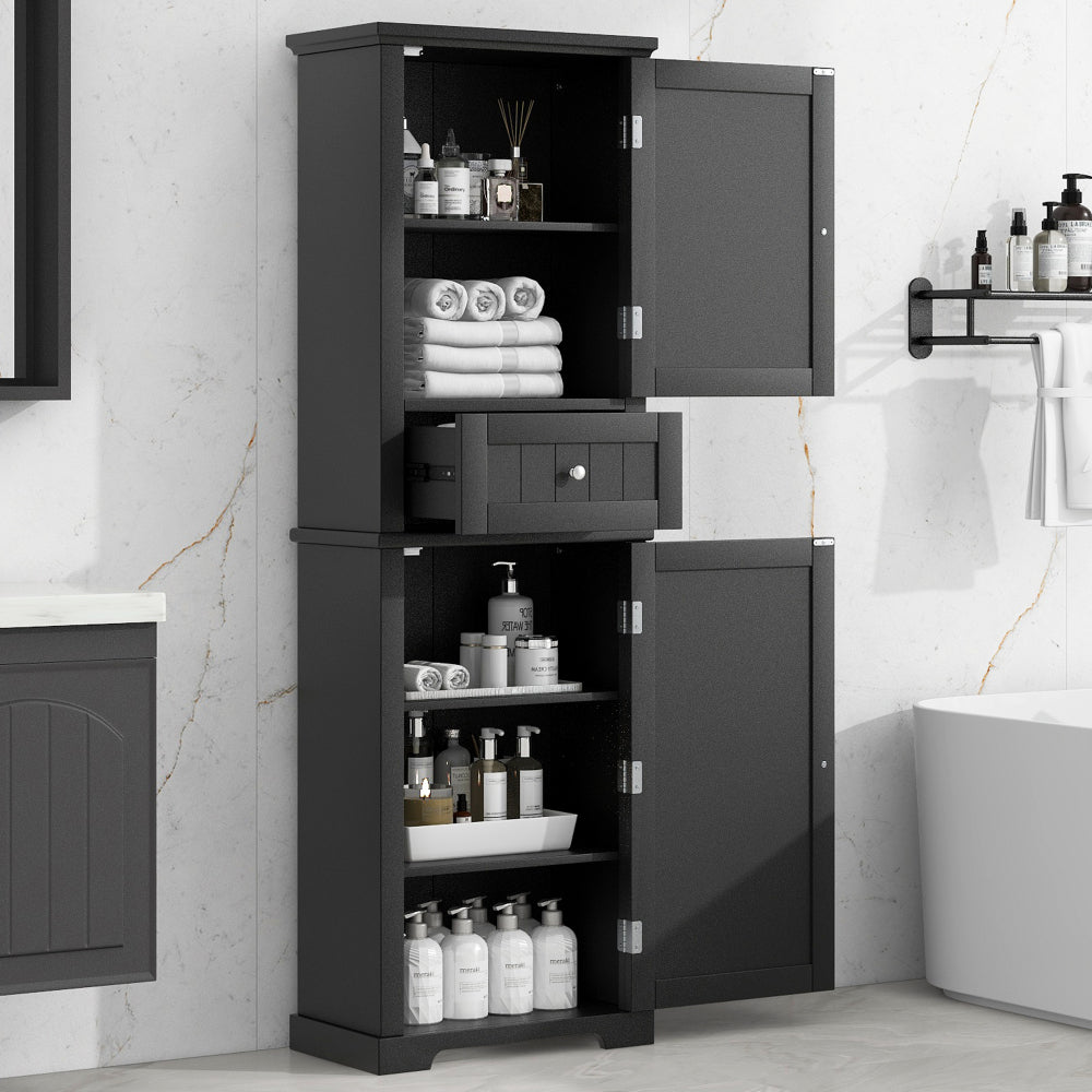 Amber Bathroom Cabinet (Black)