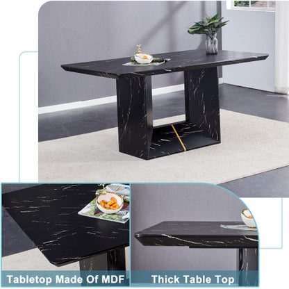 Larsen Dining Table (Black)