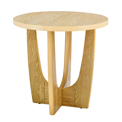 Singleton End Table, Natural