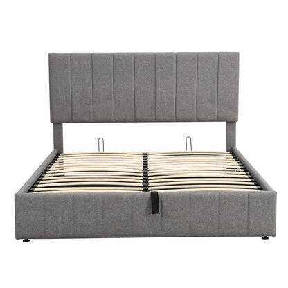 Harley Bed Frame, Queen (Grey)