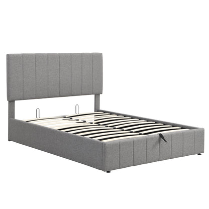 Harley Bed Frame, Full (Grey)