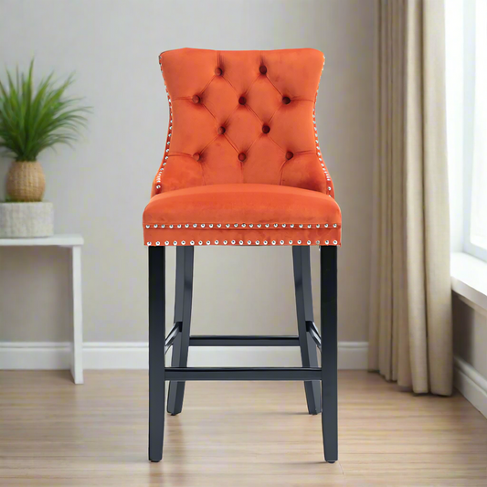 Eliezer Dining Chair, Set of 2 (Orange)