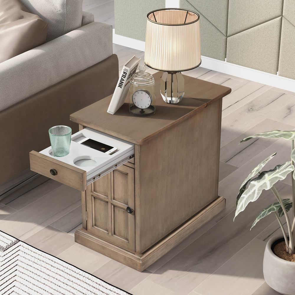 Rosalie End Table (Natural)