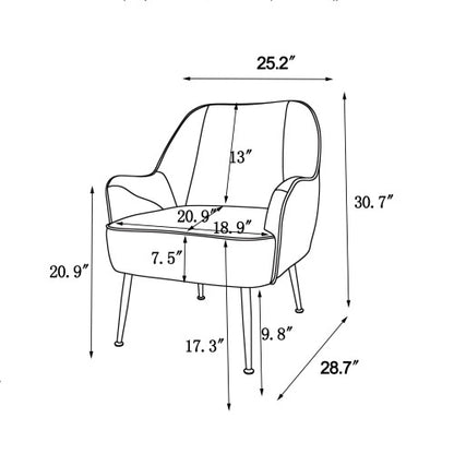 Wilder Lounge Chair (Grey)