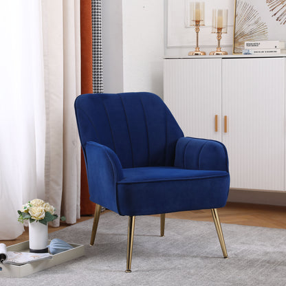 Wilder Lounge Chair (Navy)