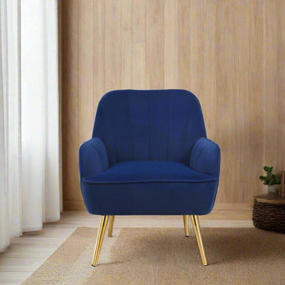 Wilder Lounge Chair (Navy)