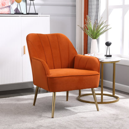 Wilder Lounge Chair (Orange)