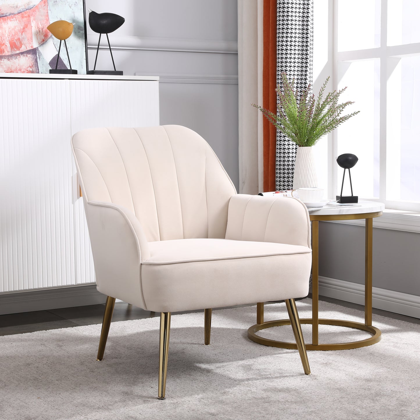 Wilder Lounge Chair (Beige)