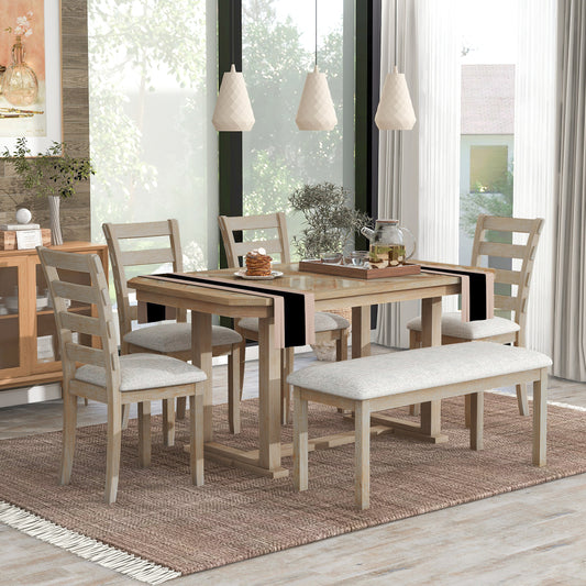 Stormi Dining Set, Set of 6 (Natural)