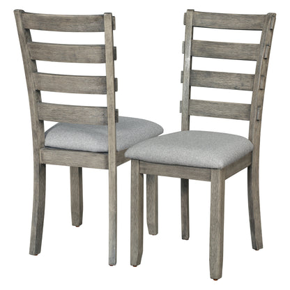 Stormi Dining Set, Set of 6 (Grey)