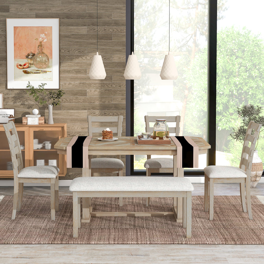 Stormi Dining Set, Set of 6 (Natural)