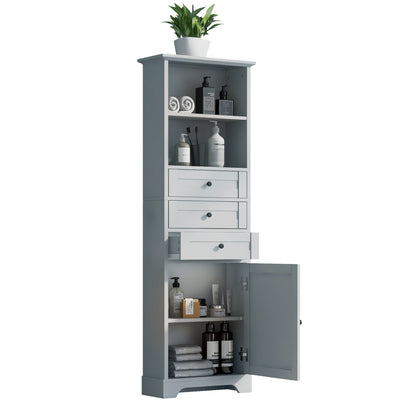 Hazel Bathroom Cabinet (Grey)