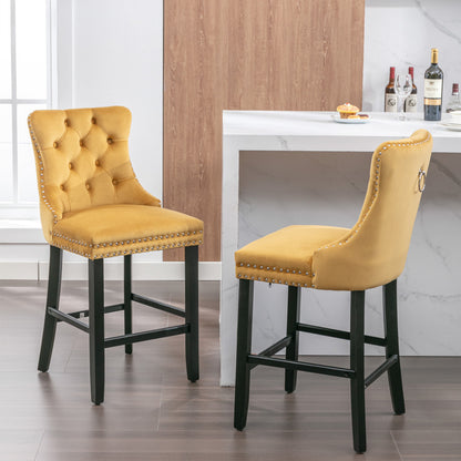 Eliezer Dining Chair, Set of 2 (Gold)